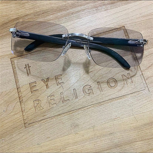 custom diamond cartier glasses