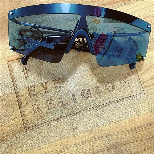 Jeremy Scott x Linda Farrow Projects Army Sunglasses-hangkhonggiare.com.vn